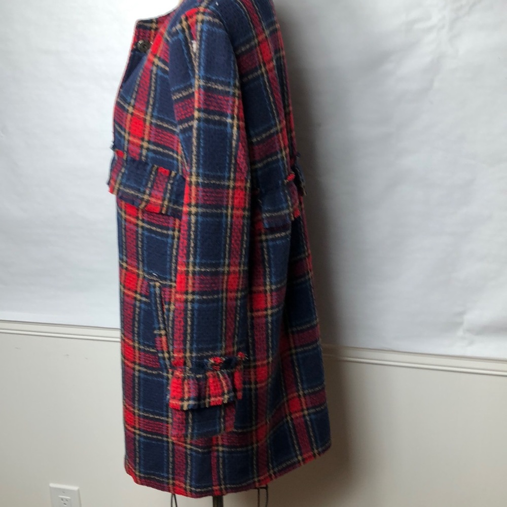 Jack by BB Dakota plaid snap front coat - Picture 5 of 8